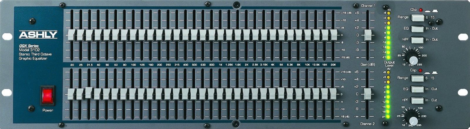 BỘ LỌC Equalizer ASHLY GQX-3102