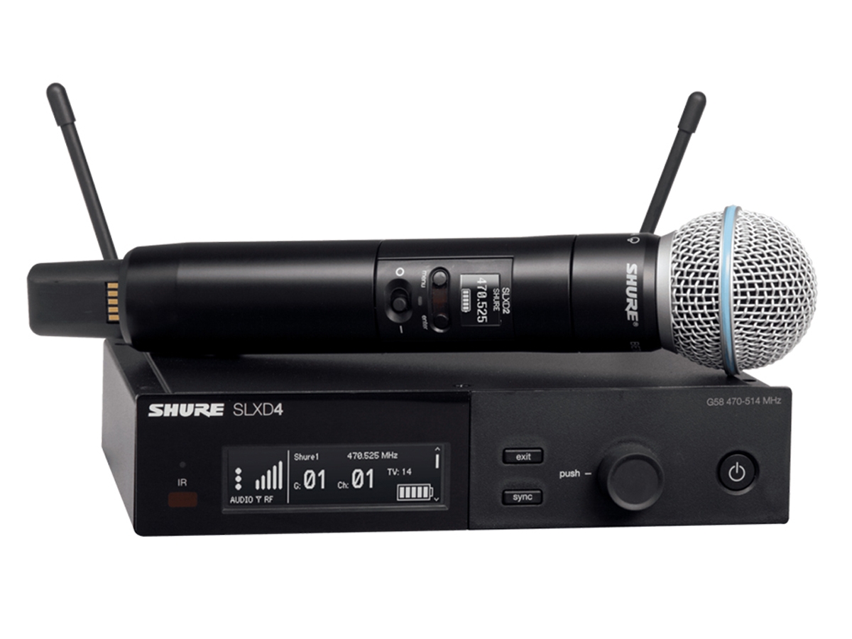 MICRO KHÔNG DÂY SHURE SLXD24/B58
