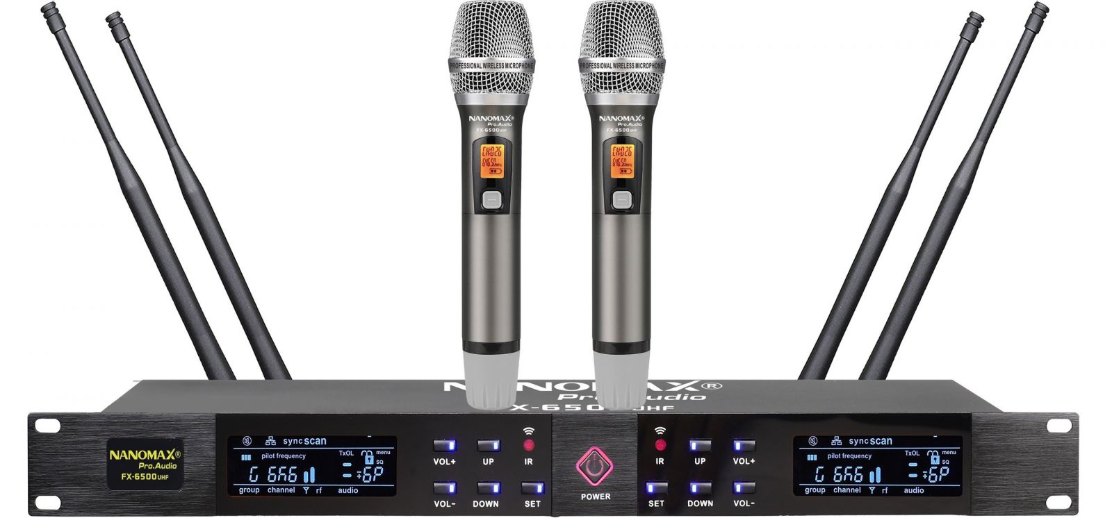 MICRO KHÔNG DÂY NANOMAX FX-6500 UHF