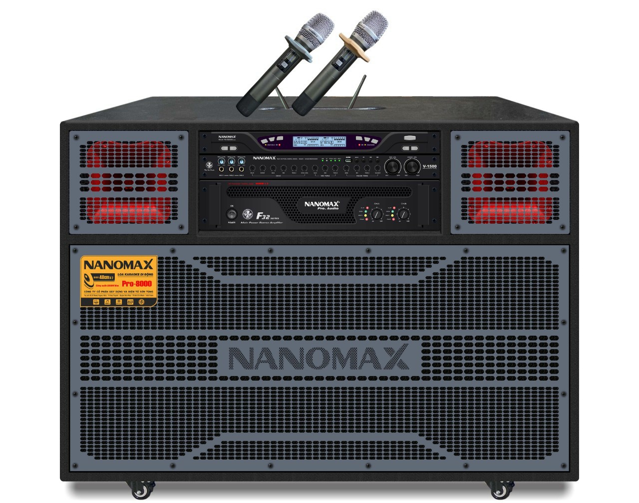 LOA TỦ ĐIỆN NANOMAX PRO-8000