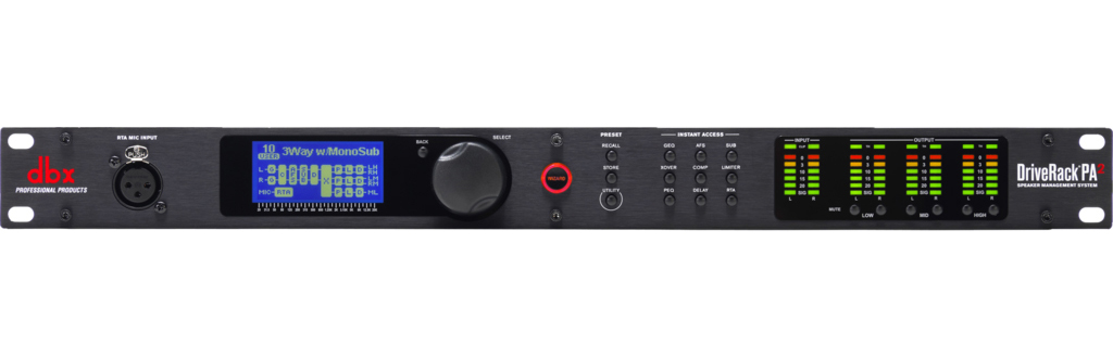 Bộ xử lý âm thanh số DriveRack DBX PA2