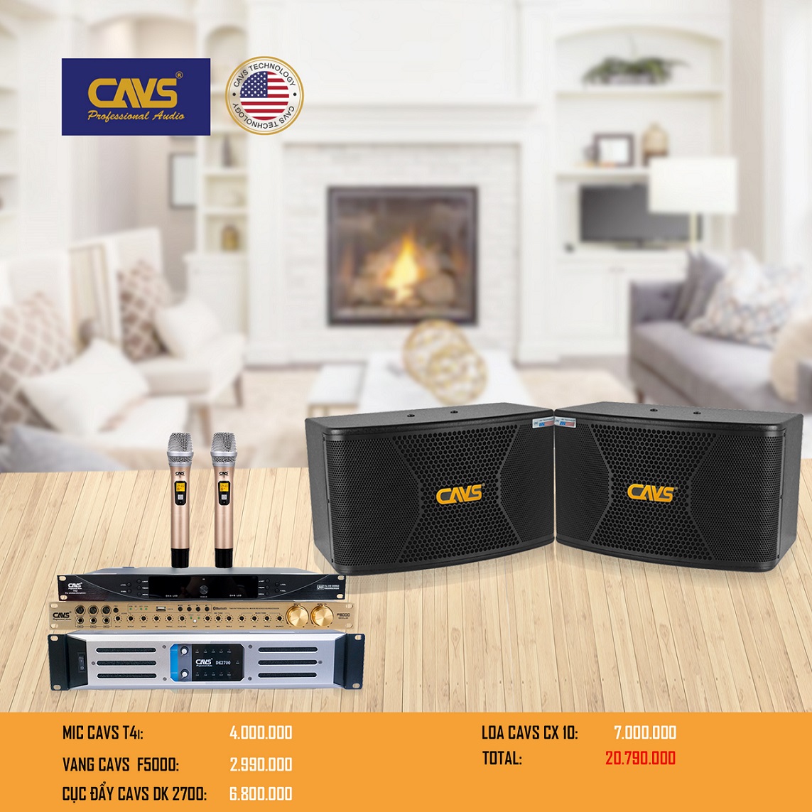 DÀN KARAOKE CAVS CA 03