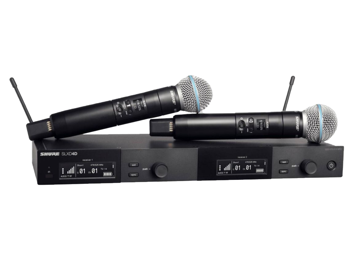 MICRO KHÔNG DÂY SHURE SLXD24D/B58